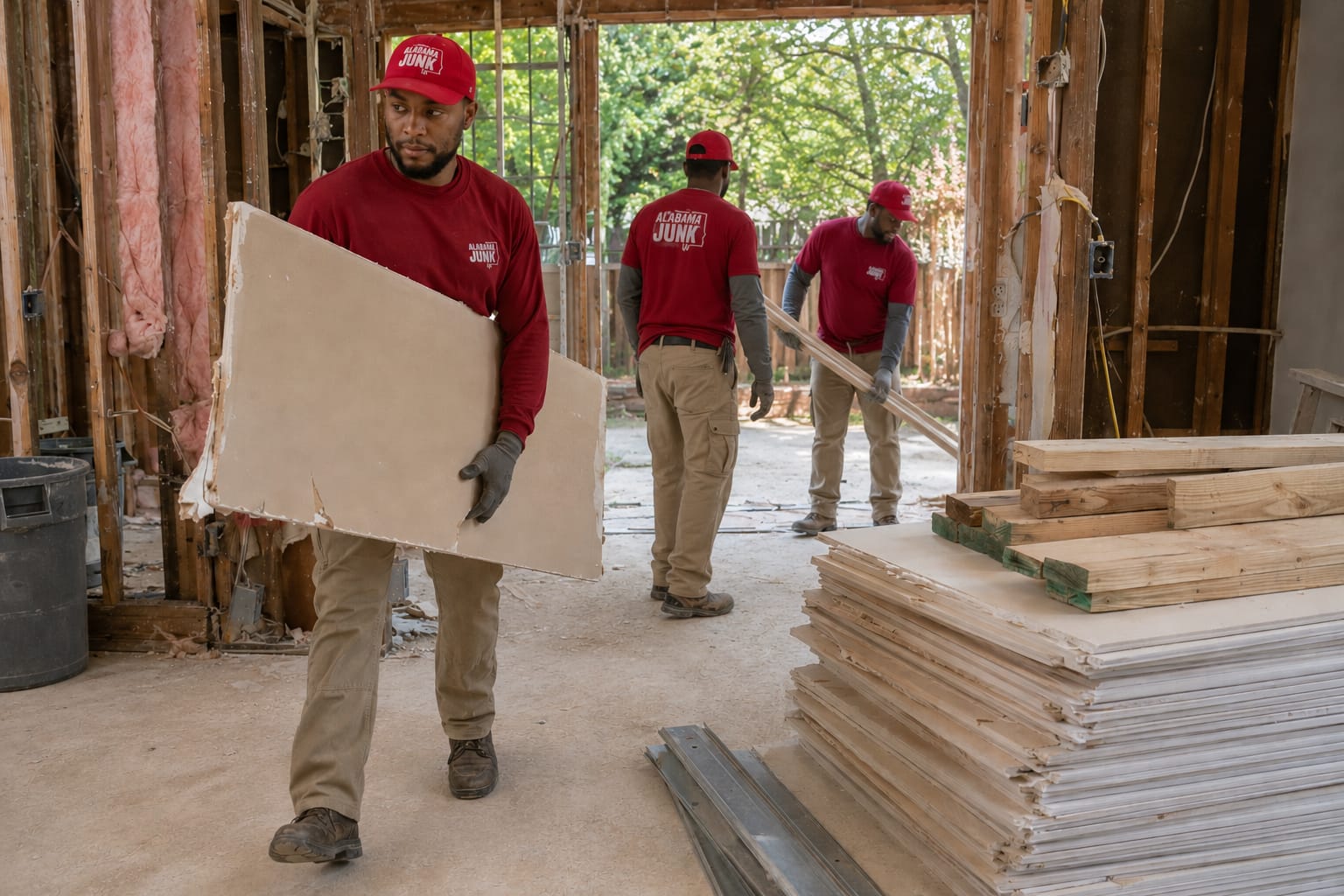 Construction Debris Removal in Birmingham